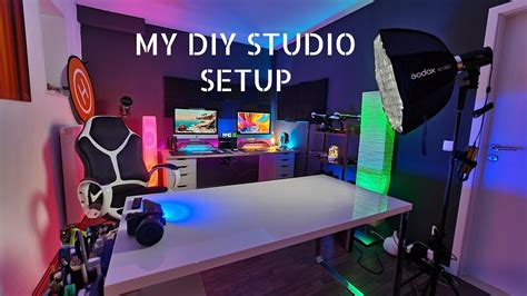 My Studio Setup Diy Studio Tour Youtube