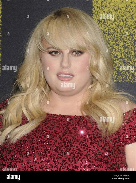 Film Premiere Of Pitch Perfect Arrivals Featuring Rebel Wilson Where Los Angeles