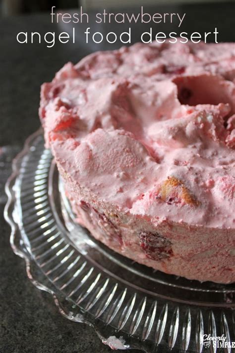 Hope you will try this cake soon. Check out Fresh Strawberry Angel Food Dessert. It's so ...
