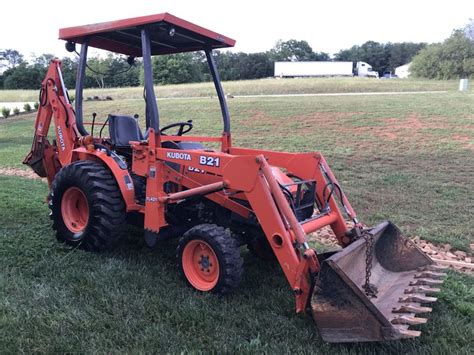 Kubota B21 4wd Tractor With Backhoe And Loader For Sale In Inman SC