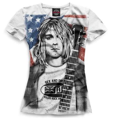 Kurt Cobain Graphic T Shirt Mens Womens All Sizes Etsy