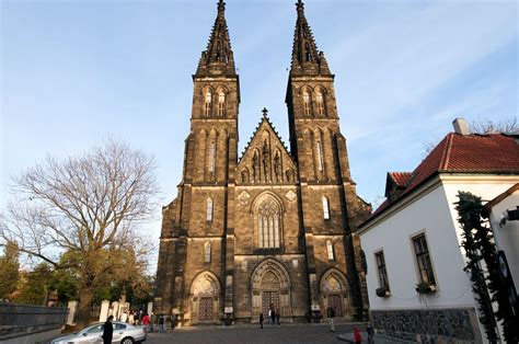 Outside the southern wall of st. The Church of St. Peter and St. Paul | Prague Stay