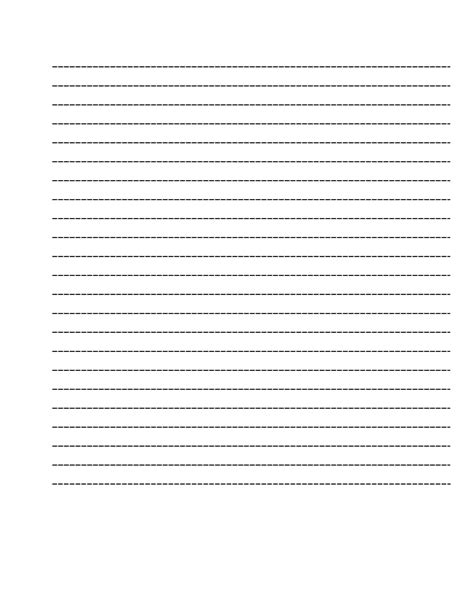 Free Printable Lined Paper Template Printable Templates