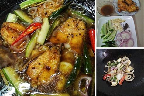 Baru terasa lada hijau dia! Resipi Ikan Masak Asam Cuka