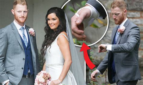 Ben Stokes Sports Bandaged Hand For His Wedding Weeks After Nightclub