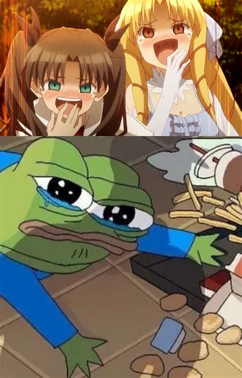 Anime Girls Laughing At Pepe Template Anime Girls Laughing At Anime Girl In Mud Know Your Meme