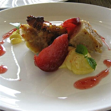 This classic pumpkin bread is just that! Torched bread pudding (Niagara plums and osprey farms ...