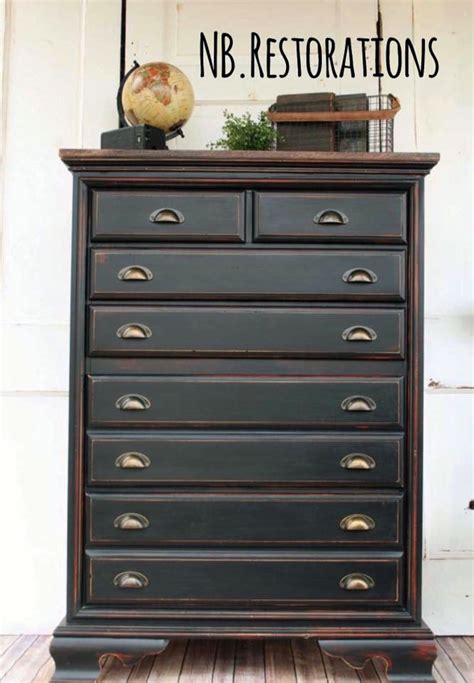 Here are our top recommendations. Black Pepper Chalk Style Paint Dresser | General Finishes ...