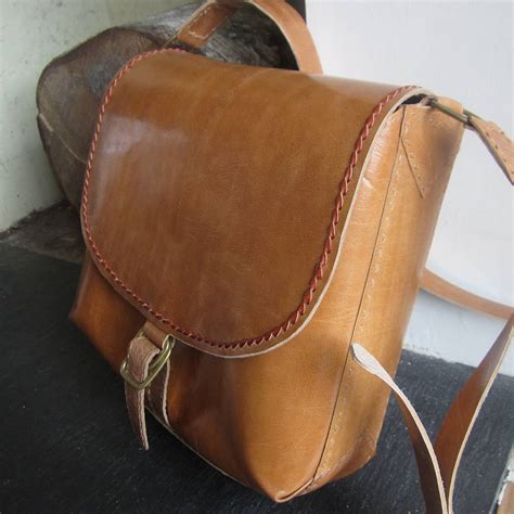 Check out at the online shop. Leather Satchel Bag By The Fairground | notonthehighstreet.com