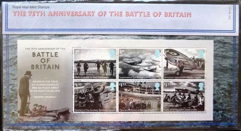 Gb 2015 Battle Of Britain 75th Anniversary Stamps Of The World
