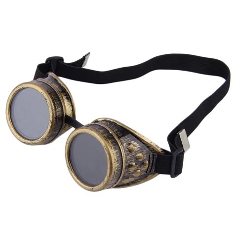 vintage cyber goggle steampunk glasses welding punk gothic sunglasses steampunk cyber goggles
