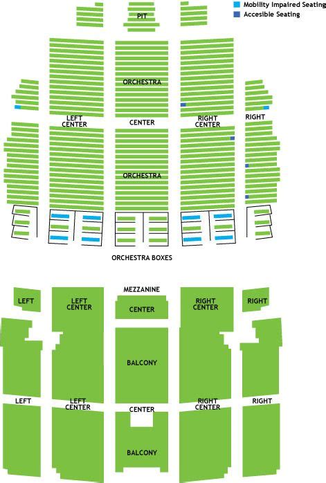 Boch Center Wang Theater Seating Chart