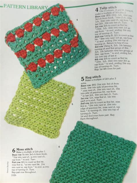 Half Treble Patterns Crochet Stitch Library Busy Needles Part 37
