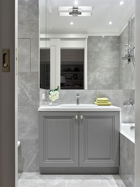 From polished marble to chevron tile patterns, discover the top 60 best bathroom floor design ideas. 50 Grey Floor Design Ideas That Fit Any Room - DigsDigs