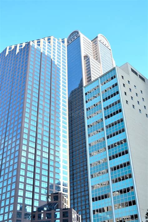 Tall Blue and Grey Office Building Editorial Image - Image of brilliant