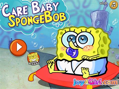 Care Baby Spongebob A Free Online Nickelodeon Game