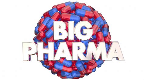 Big Pharma Industry Lobbying Power Pills Medicine 3d Animation Motion