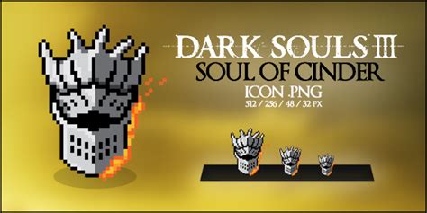 Dark Souls Iii Soul Of Cinder Icon By Naivsan On Deviantart