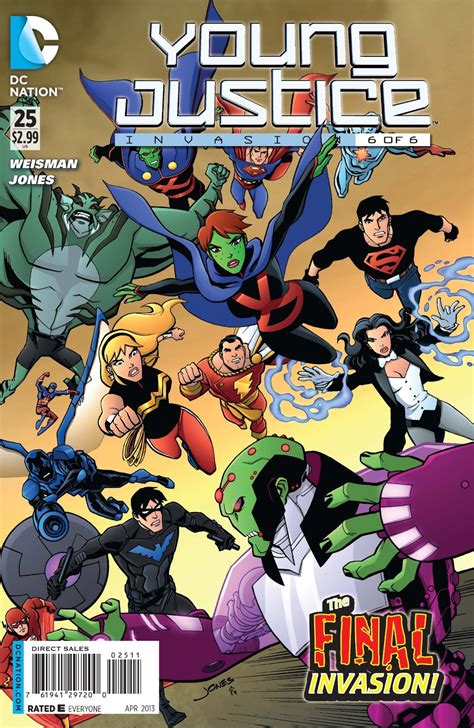Yj Cave Young Justice Comic Book Final Issue