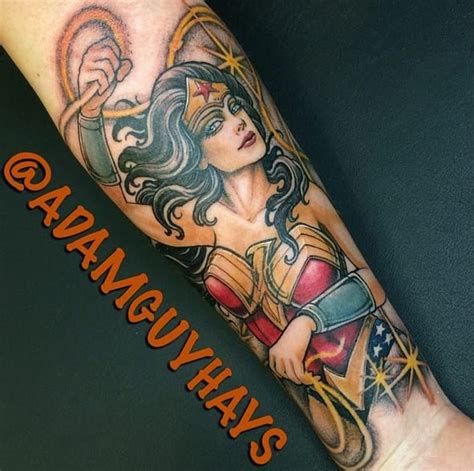 Details 70 Wonder Woman Sleeve Tattoo Best Ineteachers