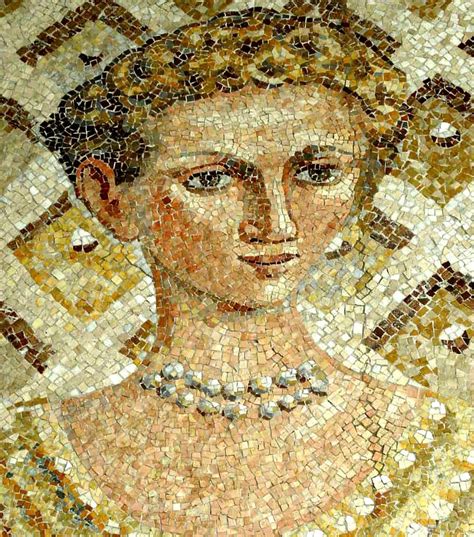 Mosaic Mosaic Portrait Roman Mosaic Mosaic Art