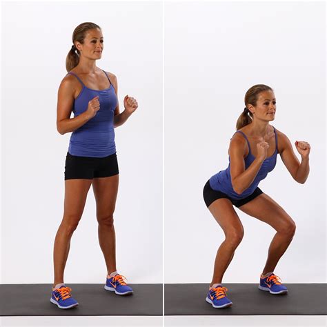 basic squats butt lifting exercises popsugar fitness photo 1