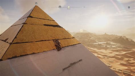 Climbing On Pyramid In Giza Assassins Creed Origins Youtube