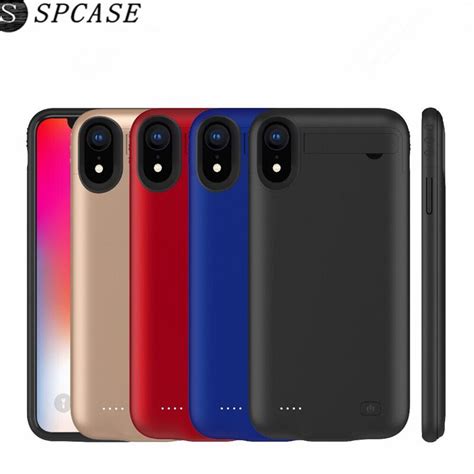 Spcase 52004200 Mah Portable Battery Charger Case For Iphone Xs Max Xs