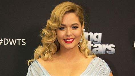 Sasha Pieterse Gets Emotional Explains Weight Gain On Dwts Youtube