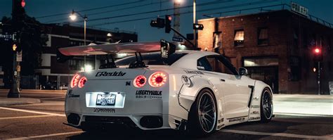 Ultra Wide Car Nissan Skyline Gt R Wallpapers Hd