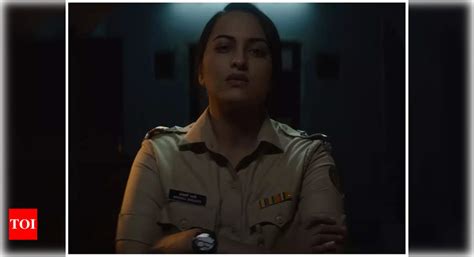 Dahaad Teaser Sonakshi Sinha Makes Her Web Series Debut As A Feisty Cop Times Of India