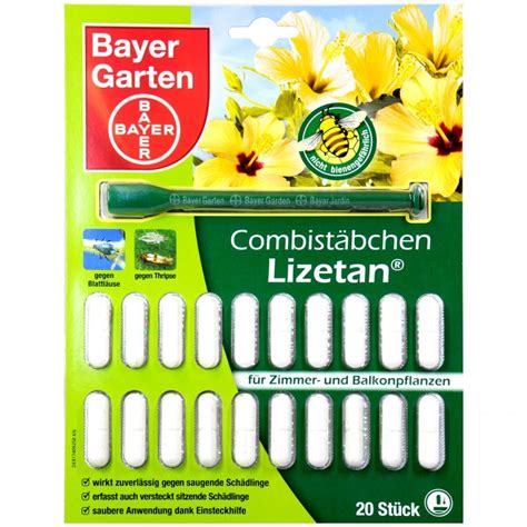 Maybe you would like to learn more about one of these? Bayer Garten Combistäbchen Lizetan (20 St.) - PZN ...