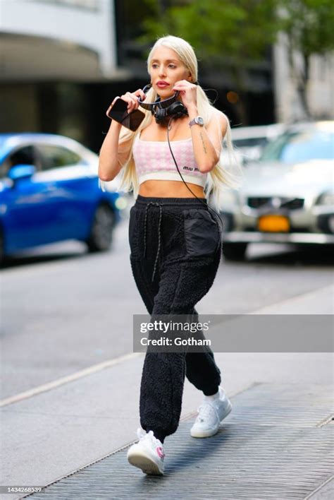 Dj Lana Scolaro Out And About On October 17 2022 In New York City News Photo Getty Images