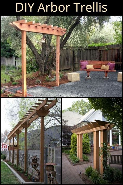 4 Simple Ways To Create A Diy Arbor Trellis The Owner Builder Network