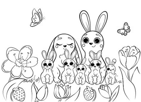 37 Desenhos De Sunny Bunnies Para Imprimir E Colorirpintar