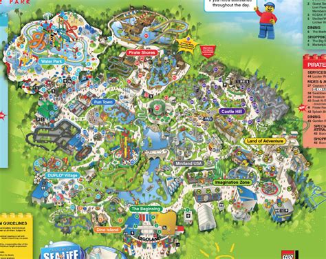 Legoland California Map Pictures And Information