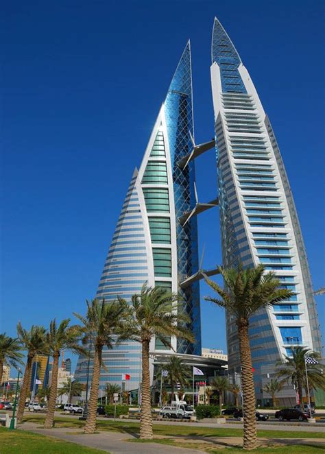 Bahrain world trade center & financial harbour towers.jpg 3,264 × 2,448; Bahrain World Trade Center | RiTeMaiL