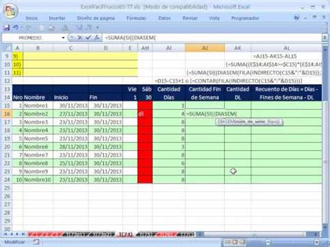 Improving your excel skills can. Excel Facil Truco #74 P2: Formula de Matriz Para Contar ...
