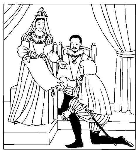 Coloring pages are funny for all ages kids to develop focus, motor skills, creativity and color recognition. ColoringBookFun.com | Coloring pages, Queen isabella of ...