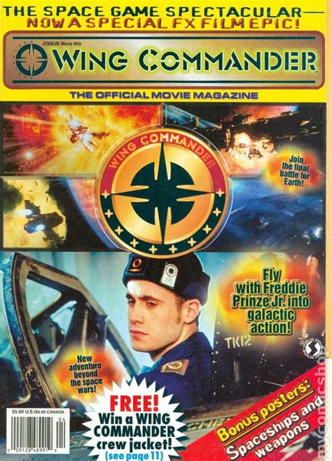 Wing Commander Official Movie Magazine 1999 Comic Books