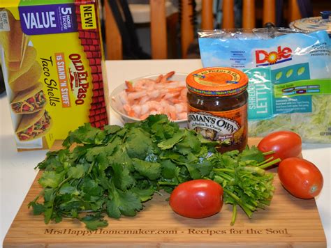 Maybe you would like to learn more about one of these? Easy Shrimp Tacos - Low in Calories too! - Mrs Happy Homemaker