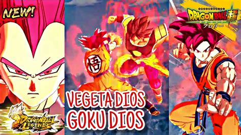 Nuevo Vegeta Y Goku Fase Diosdragon Ball Legends Youtube