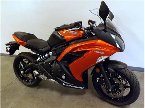With both front and rear disc brakes. Buy 2014 Kawasaki Ninja 650 ABS on 2040motos