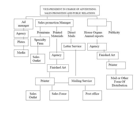Organization Structure Of Advertising Department Mba Notesworld