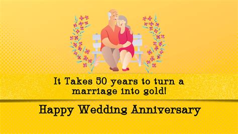 Happy 50th Wedding Anniversary Wishes And Messages