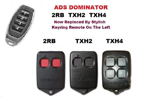 We also stock a range of good quality aftermarket compatible remotes to replace your older dominator remotes. Dominator Doors Tauranga & Garage Door Remote Dominator ...