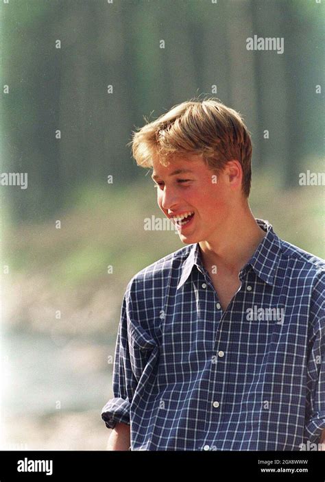 Prince William Laughing While On Holiday In Scotland In 1997 Photo