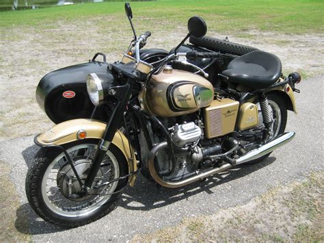 1970 Moto Guzzi Ambassador With Sidecar Bike Urious