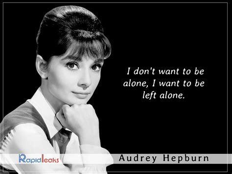 Audrey Hepburn 15 Inspirational Quotes By The ‘icon Of Elegance