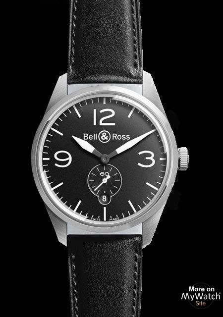 Watch Bell And Ross Br 123 Original Vintage Brv123 Bl Stsca Steel